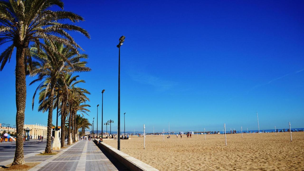 Malvarrosa Apartamento Valencia Kültér fotó